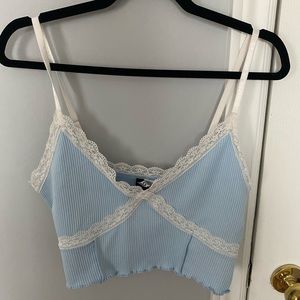 H&M Lace Trim Tank